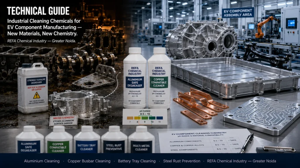 Industrial chemical manufacturer with 100+ product range in India – REFA Chemical Industries Greater Noida